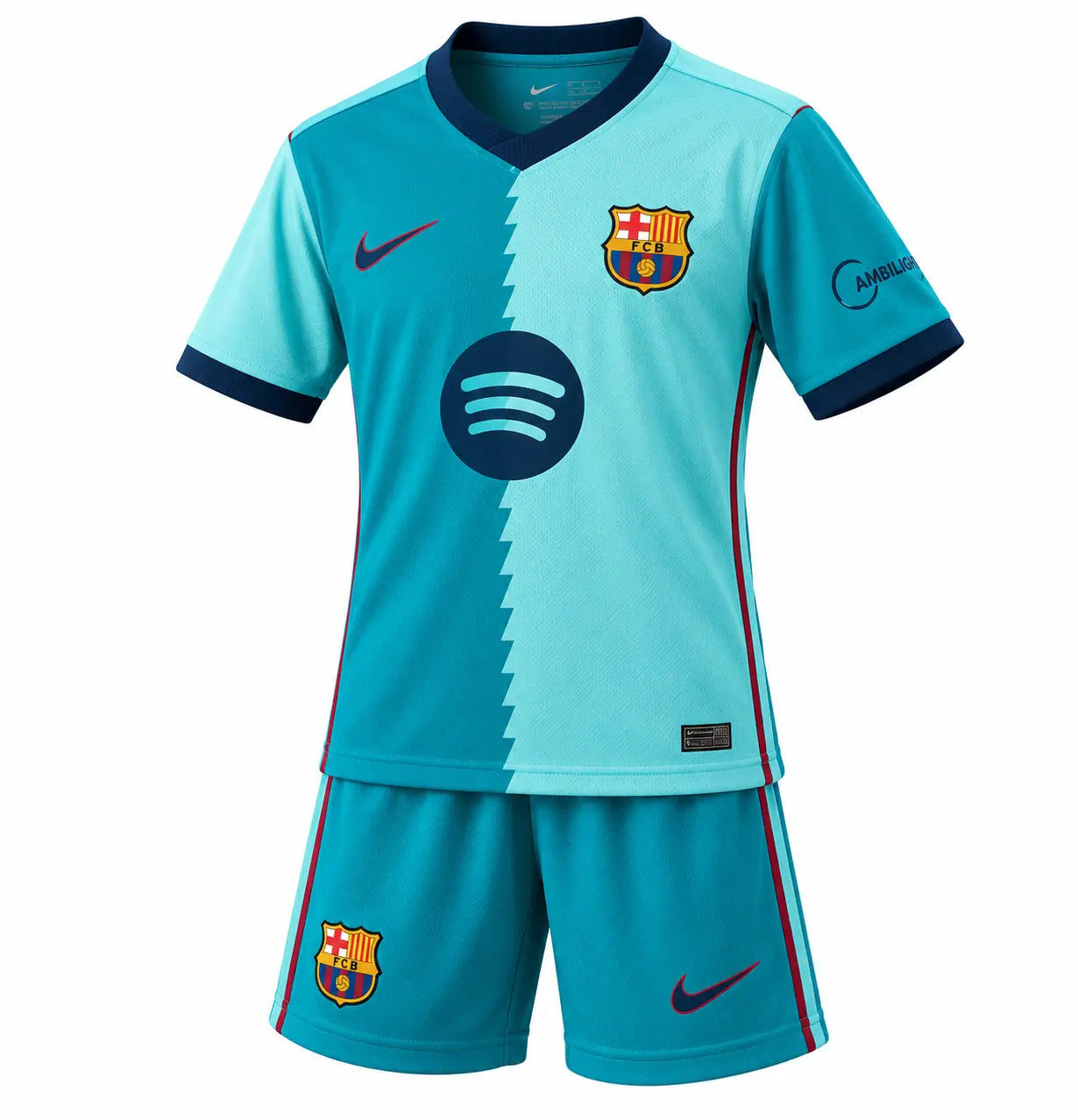 Kit Enfant FC Barcelone Troisième 2026/27 Fábrica das Tailandesas
