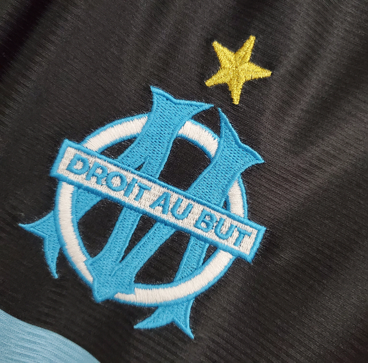Marseille 3. Retro-Trikot Schwarz 99/00