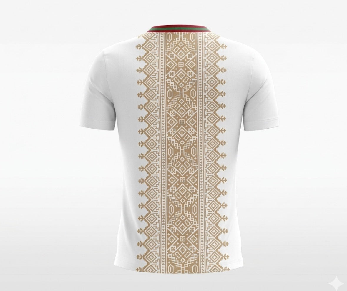 Maillot Maroc Extérieur Blanc 2026 Coupe du Monde Fábrica das Tailandesas