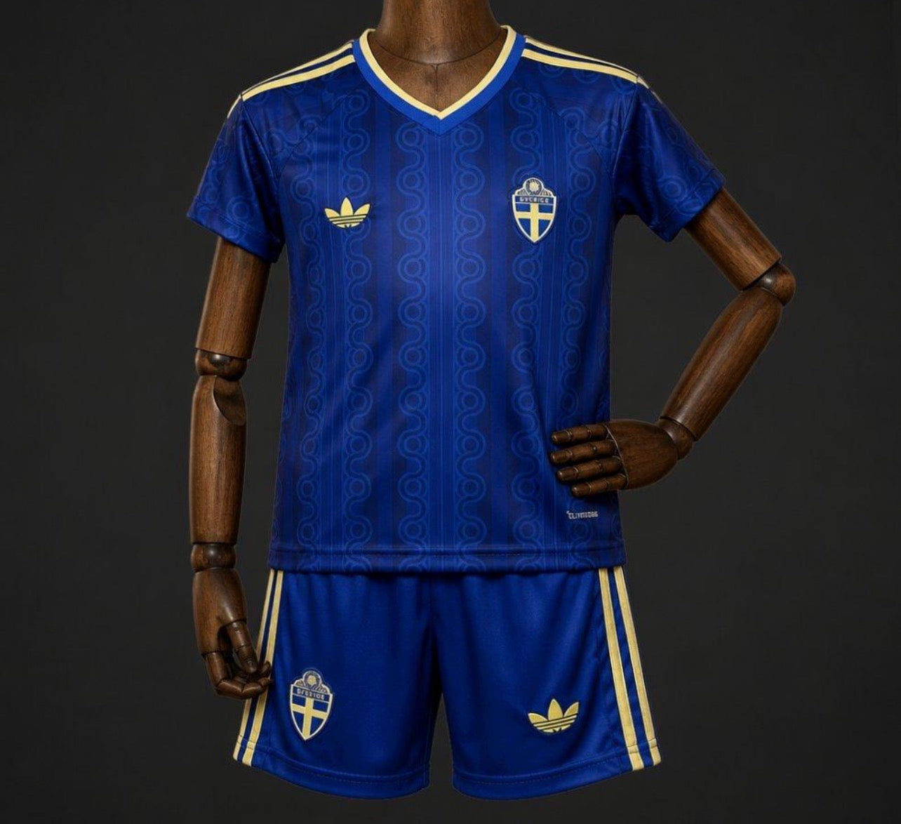 Maillot Enfant Suède Extérieur 2026 CDM Fábrica das Tailandesas