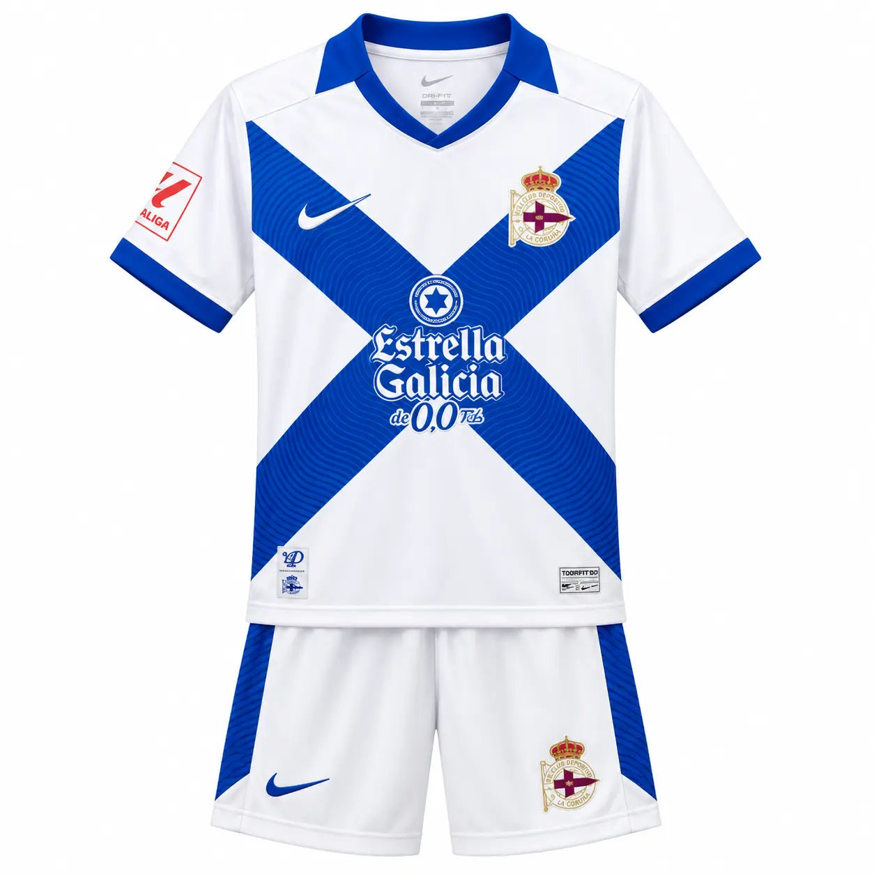Kit Enfant Deportivo La Corogne Extérieur 2026/27 Fábrica das Tailandesas