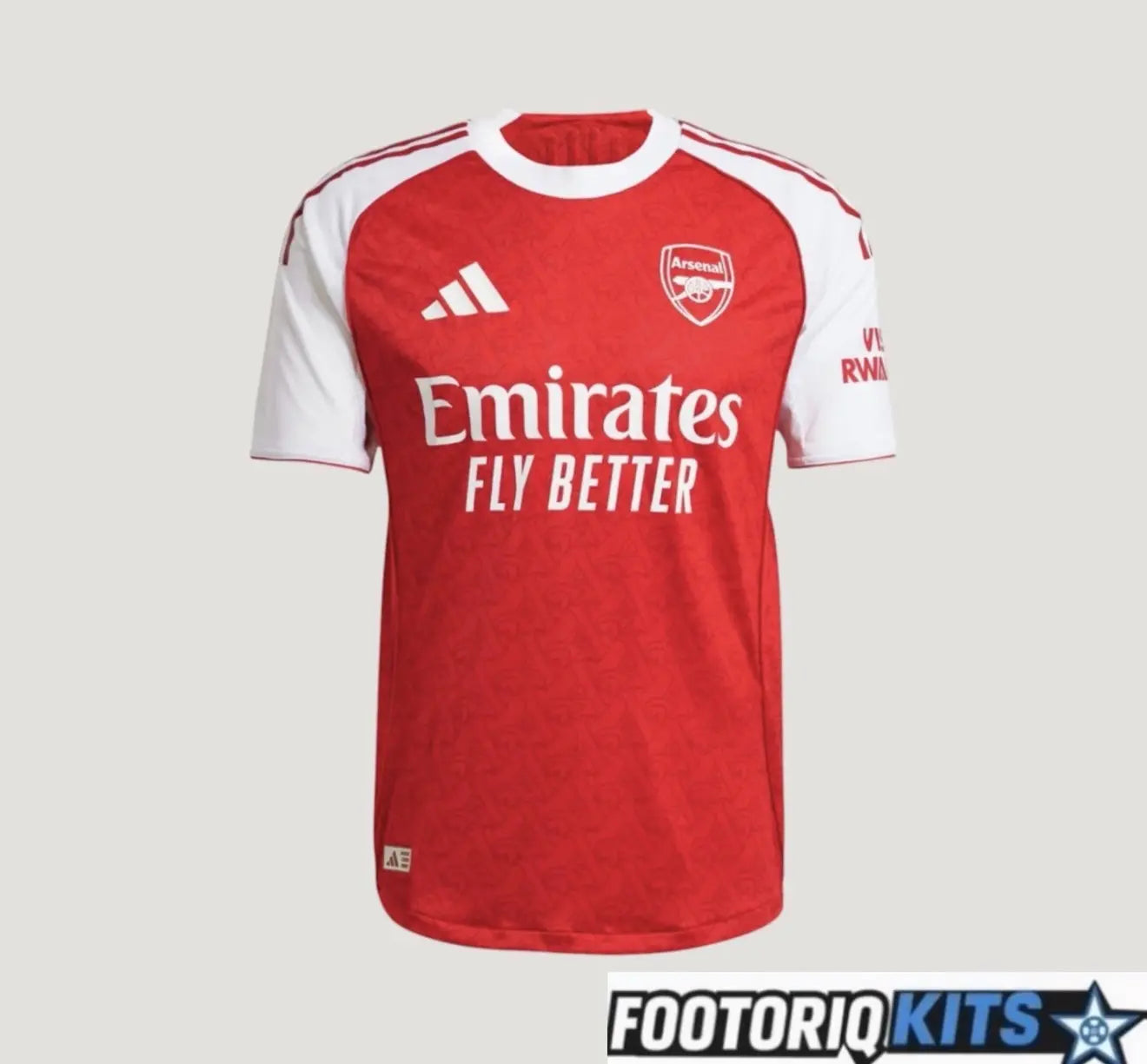 Maillot Arsenal Domicile 25/26 Fábrica das Tailandesas