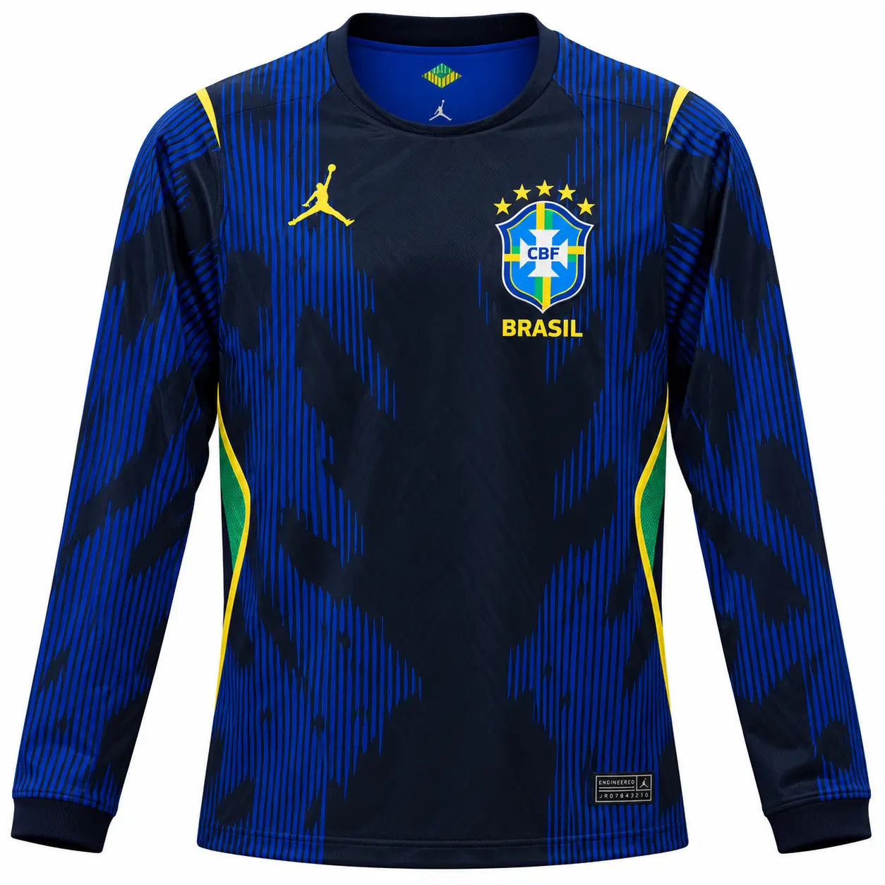 Maillot Manches Longues Brésil Extérieur 2026 Fábrica das Tailandesas