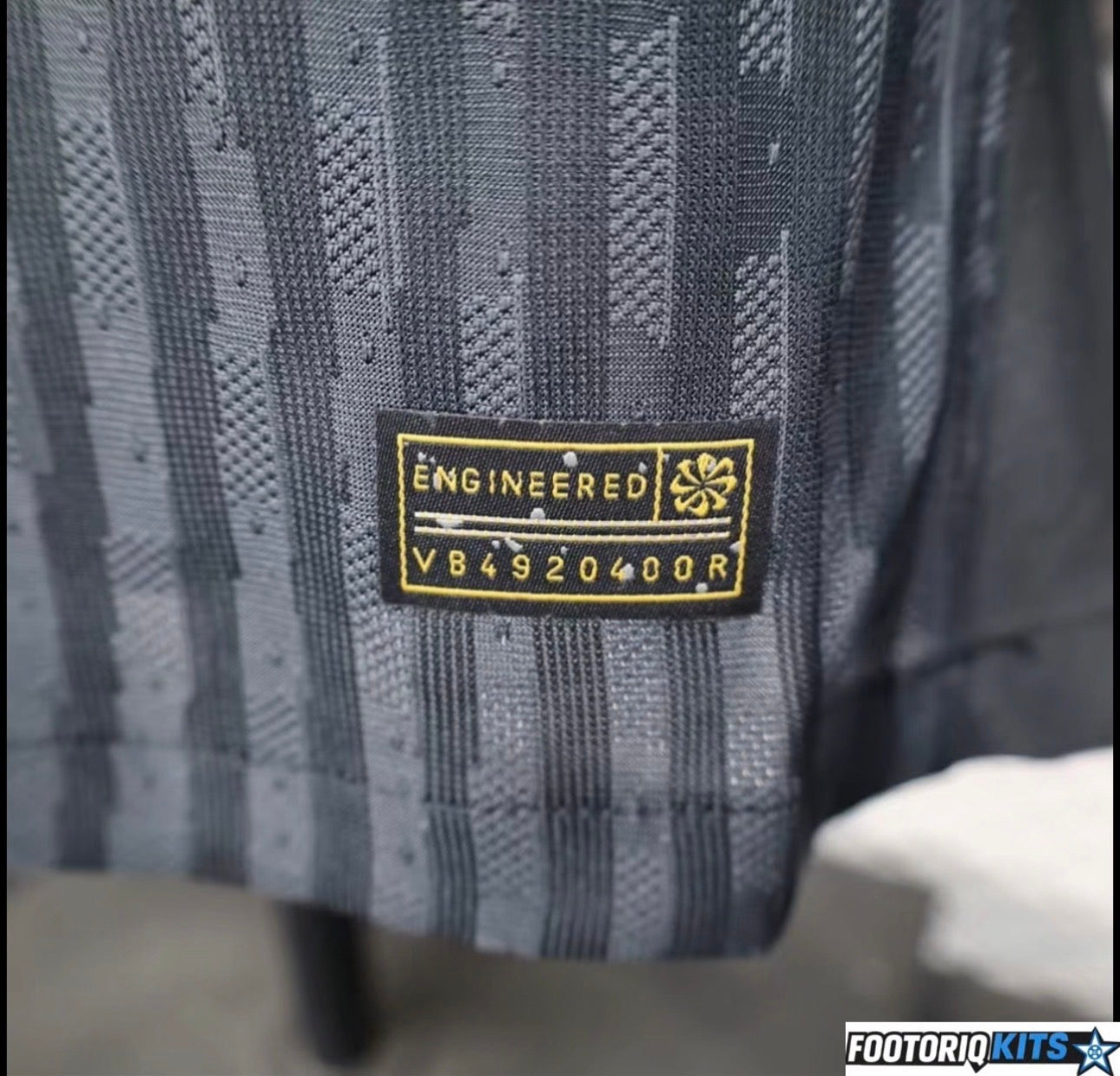 Version Joueur Maillot Paris Saint-Germain 4th Noir 25/26