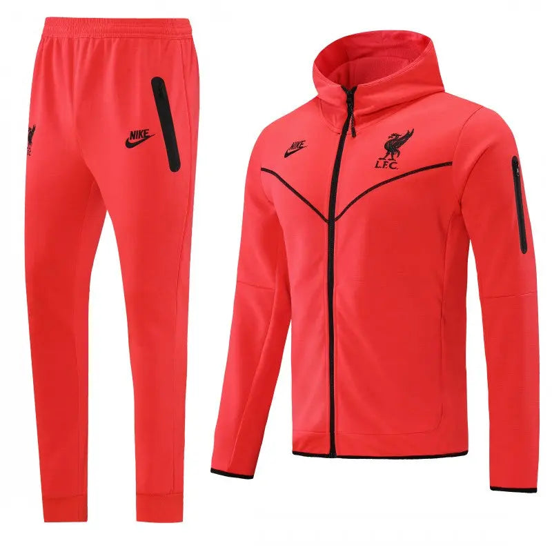 Kit Survêtement à Capuche Liverpool Tech Rouge 2026/27