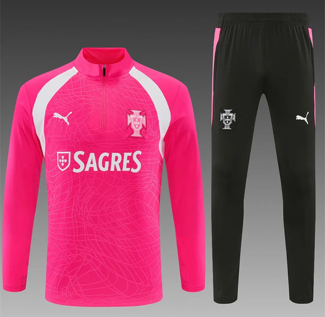 Kit Survêtement Portugal 26/27 Rose Footoriq Kits