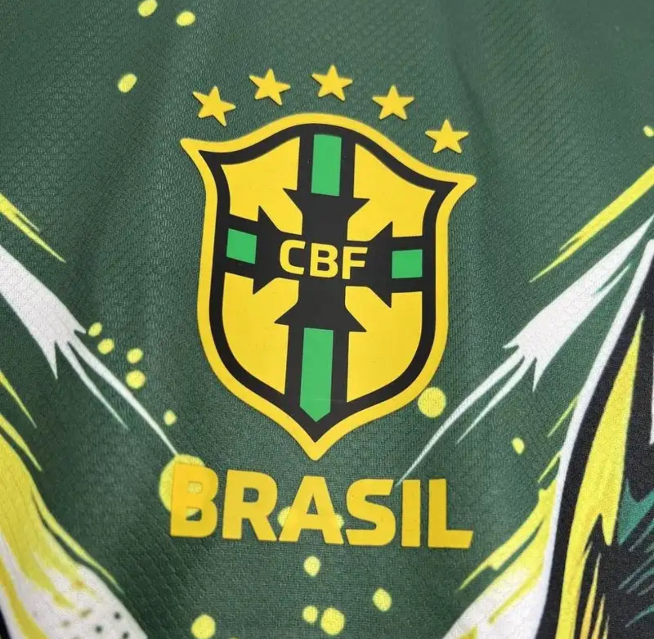 Brésil Maillot Concept Aigle Vert