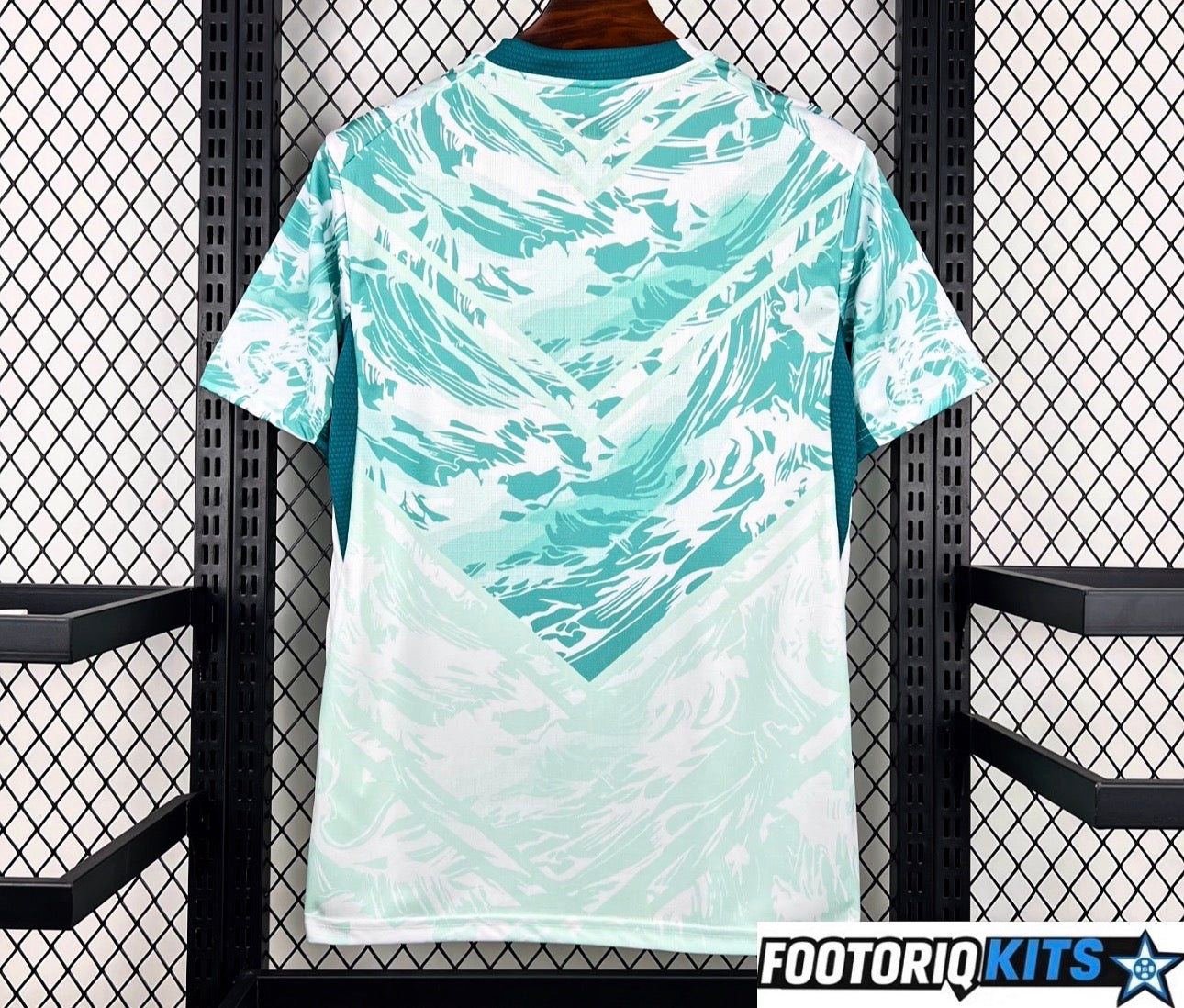 Maillot Portugal Extérieur Cyan 25/26 Coupe Du Monde