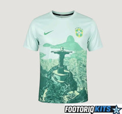 Maillot Brésil Concept 2025 Christ Vert Ma boutique