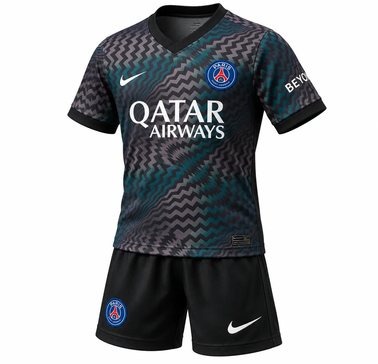 Kit Enfant PSG Gardien 2025/26 Fábrica das Tailandesas