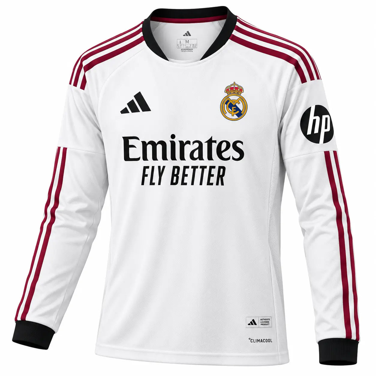 Maillot Manches Longues Real Madrid Domicile 2026/27 Fábrica das Tailandesas