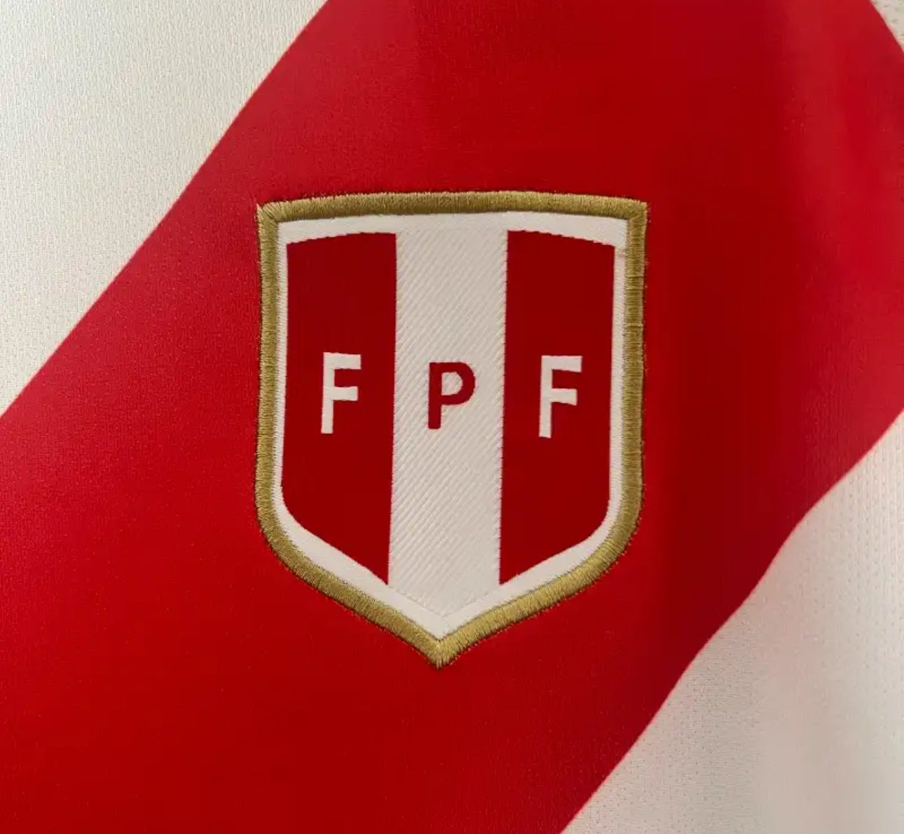 Peru Home Jersey White and Red 2024
