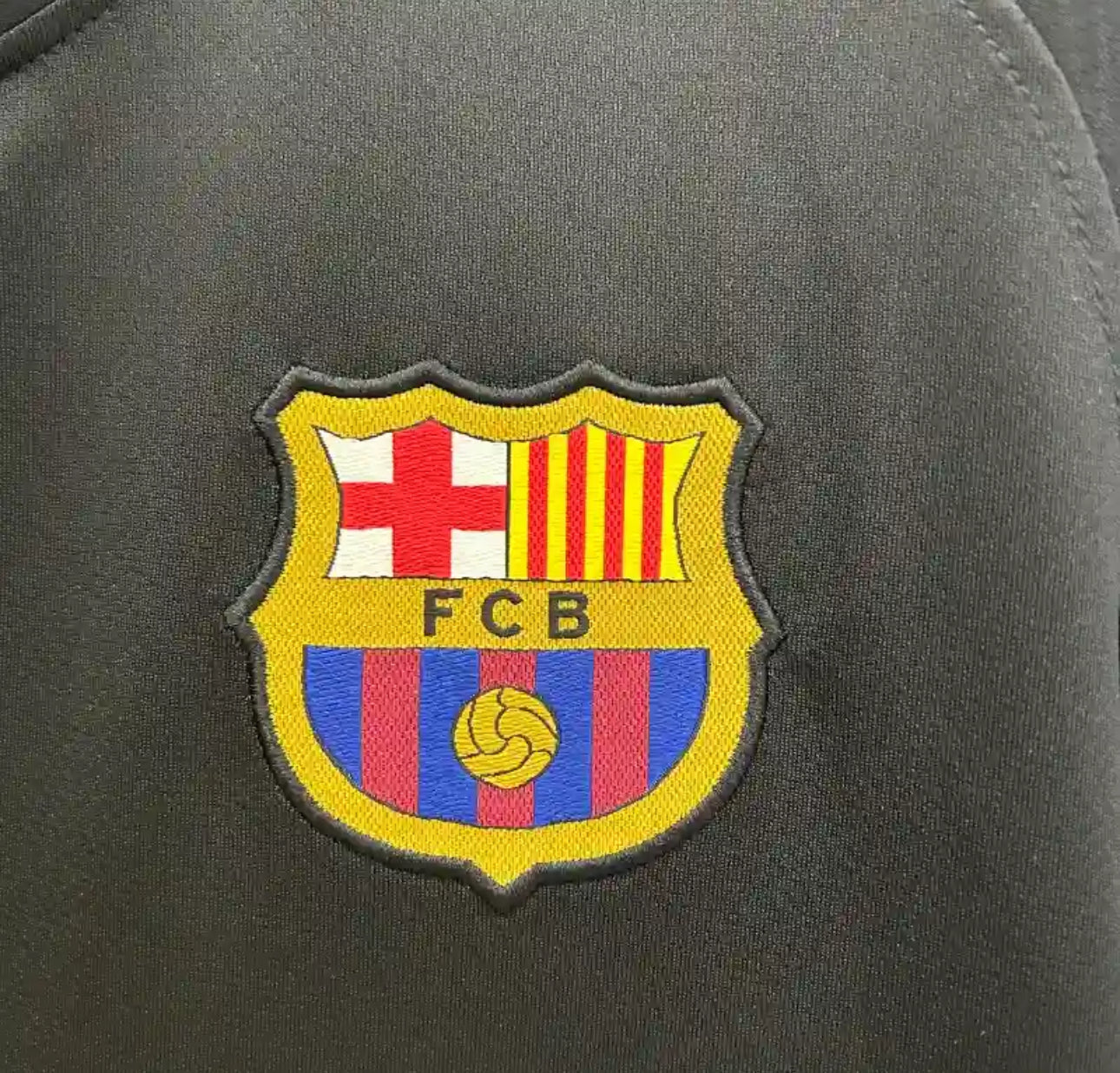 FC Barcelona Retro-Auswärtstrikot in Schwarz, 11/12