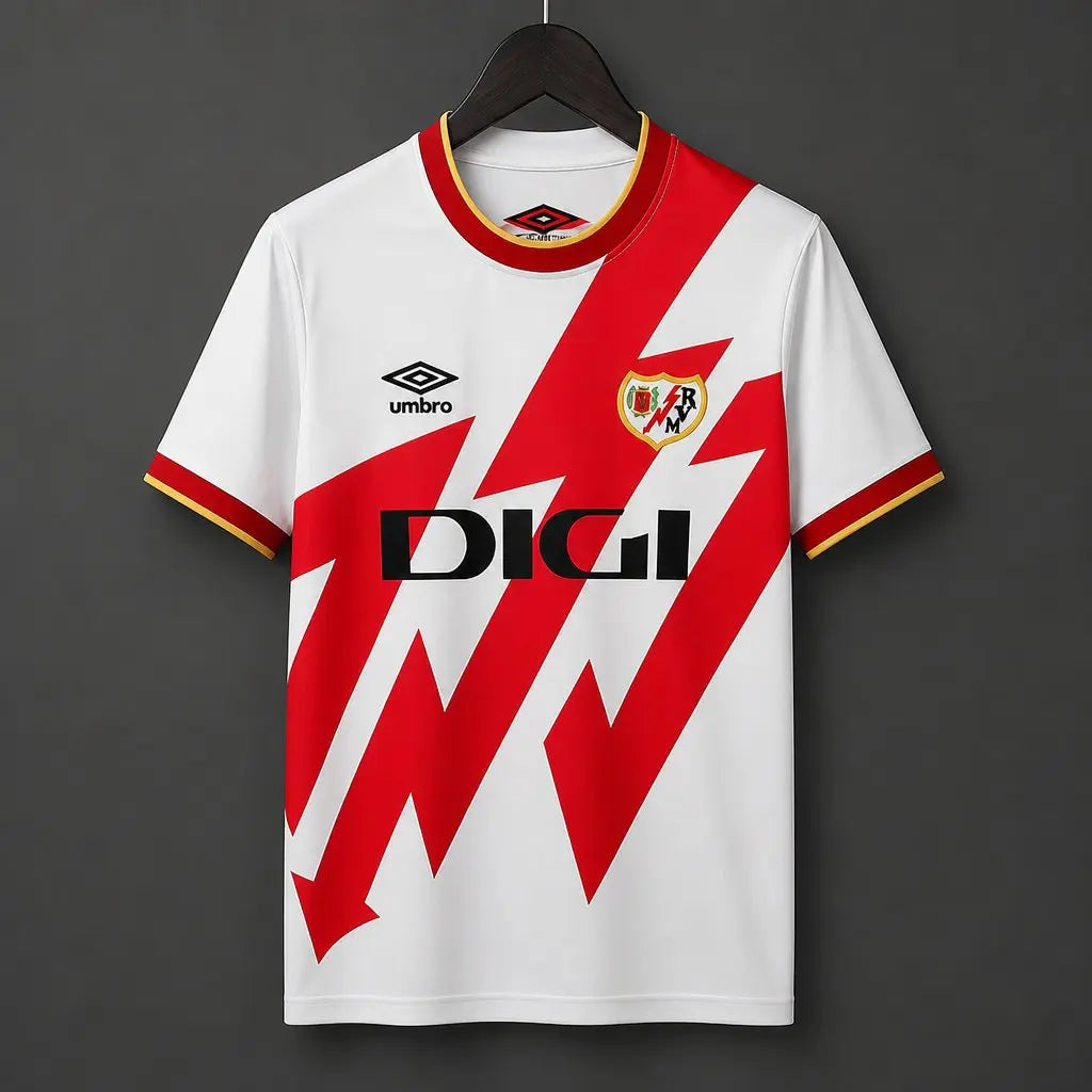 Maillot Rayo Vallecano Domicile 2026/27 Fábrica das Tailandesas