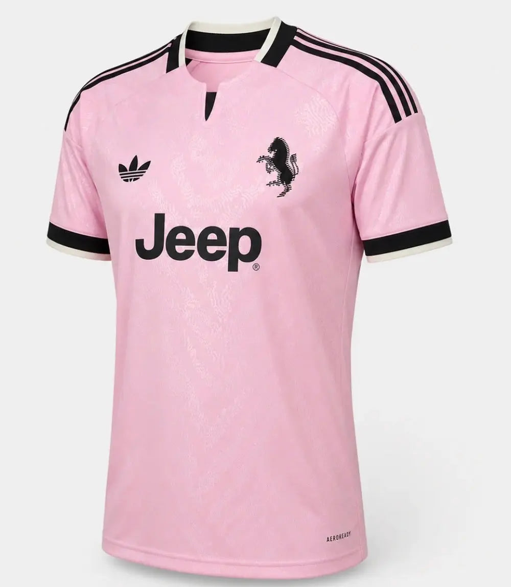 Maillot Juventus Extérieur Rose 2026 Fábrica das Tailandesas
