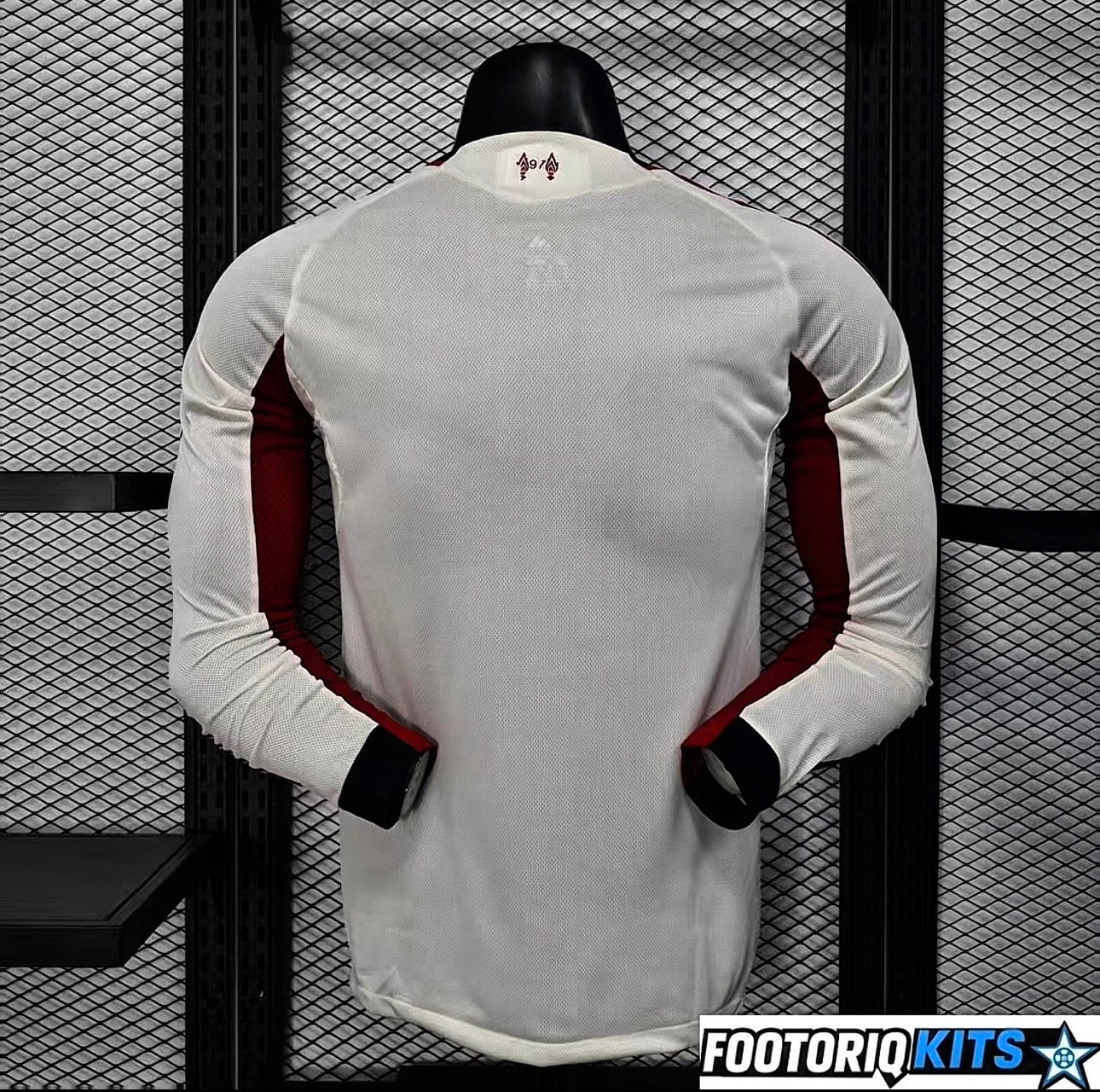 Version Joueur Maillot Manches Longues Liverpool Extérieur 25/26