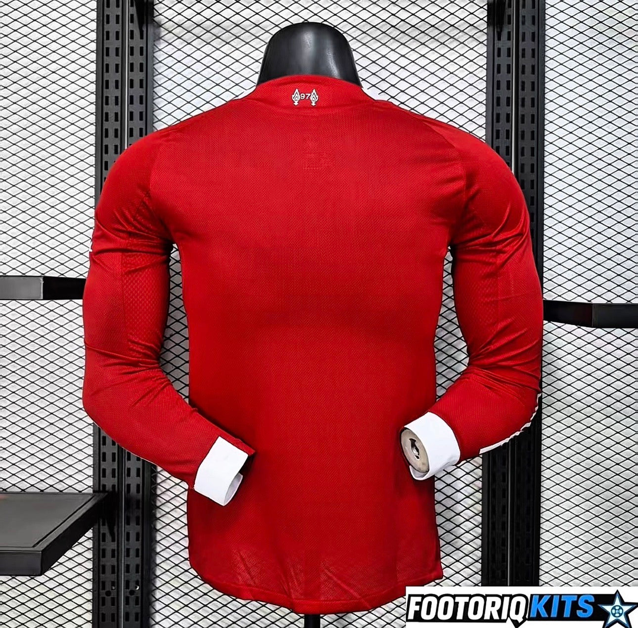 Version Joueur Maillot Manches Longues Liverpool Domicile 25/26