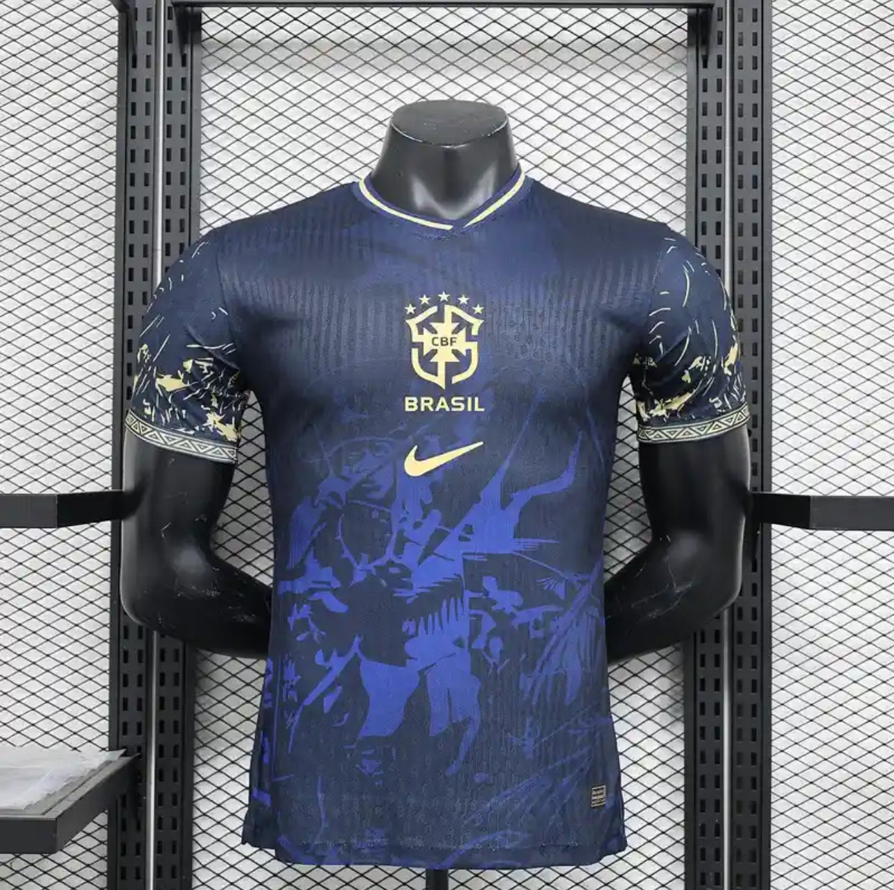 Brazil Concept Jersey Navy Blue