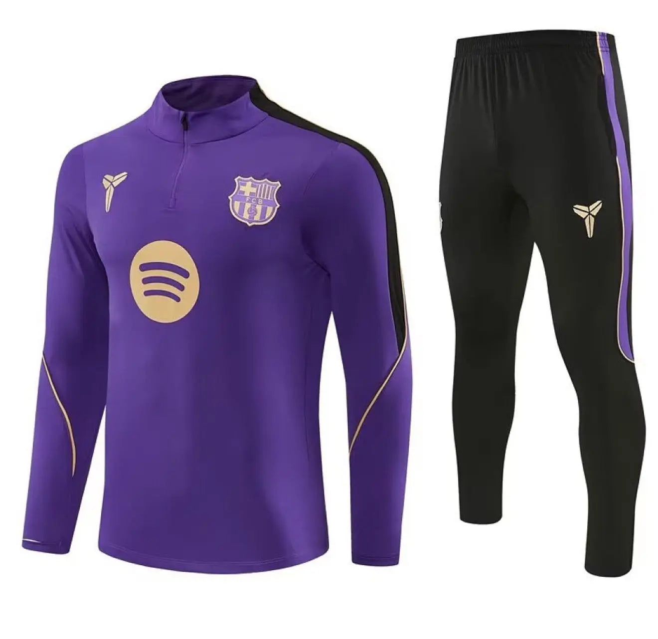 Kit Survêtement FC Barcelone 26/27 Violet Noir Footoriq Kits
