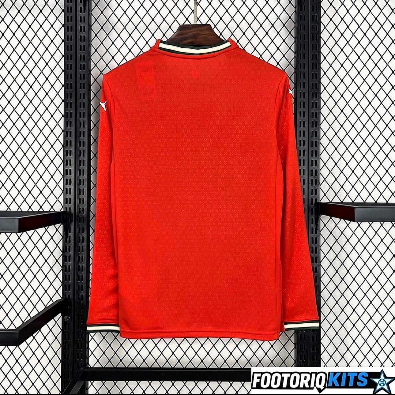 Maillot Manches Longues Portugal Domicile Rouge 2025