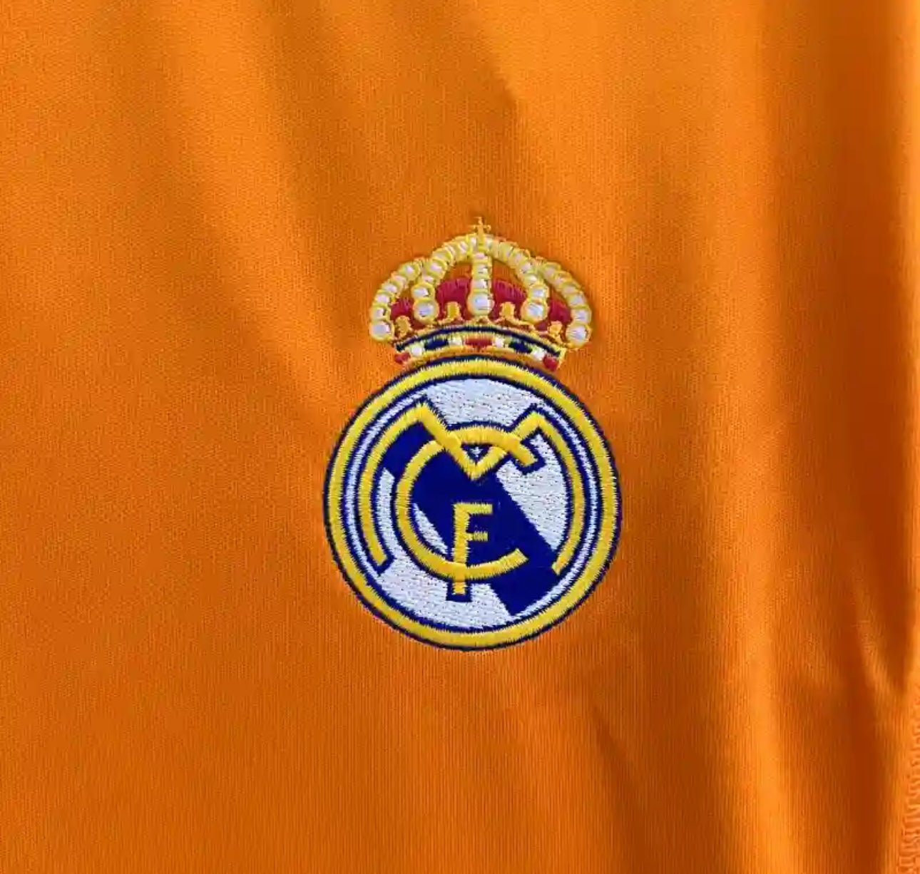 Maillot Rétro Real Madrid 3rd Orange 13/14