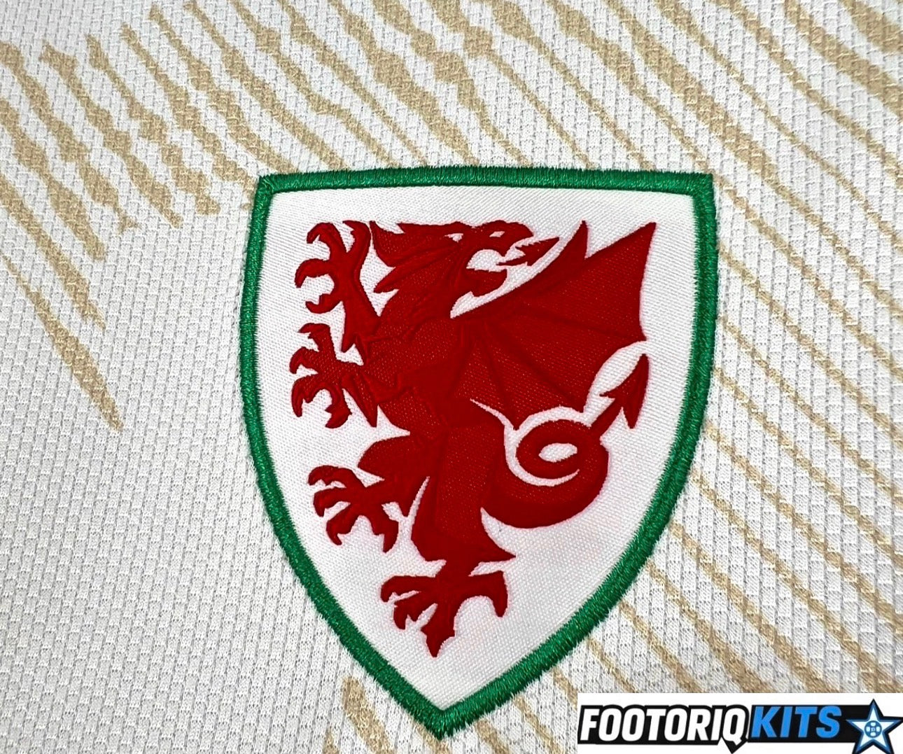 Maillot Pays De Galles Extérieur Beige 25/26 Coupe Du Monde