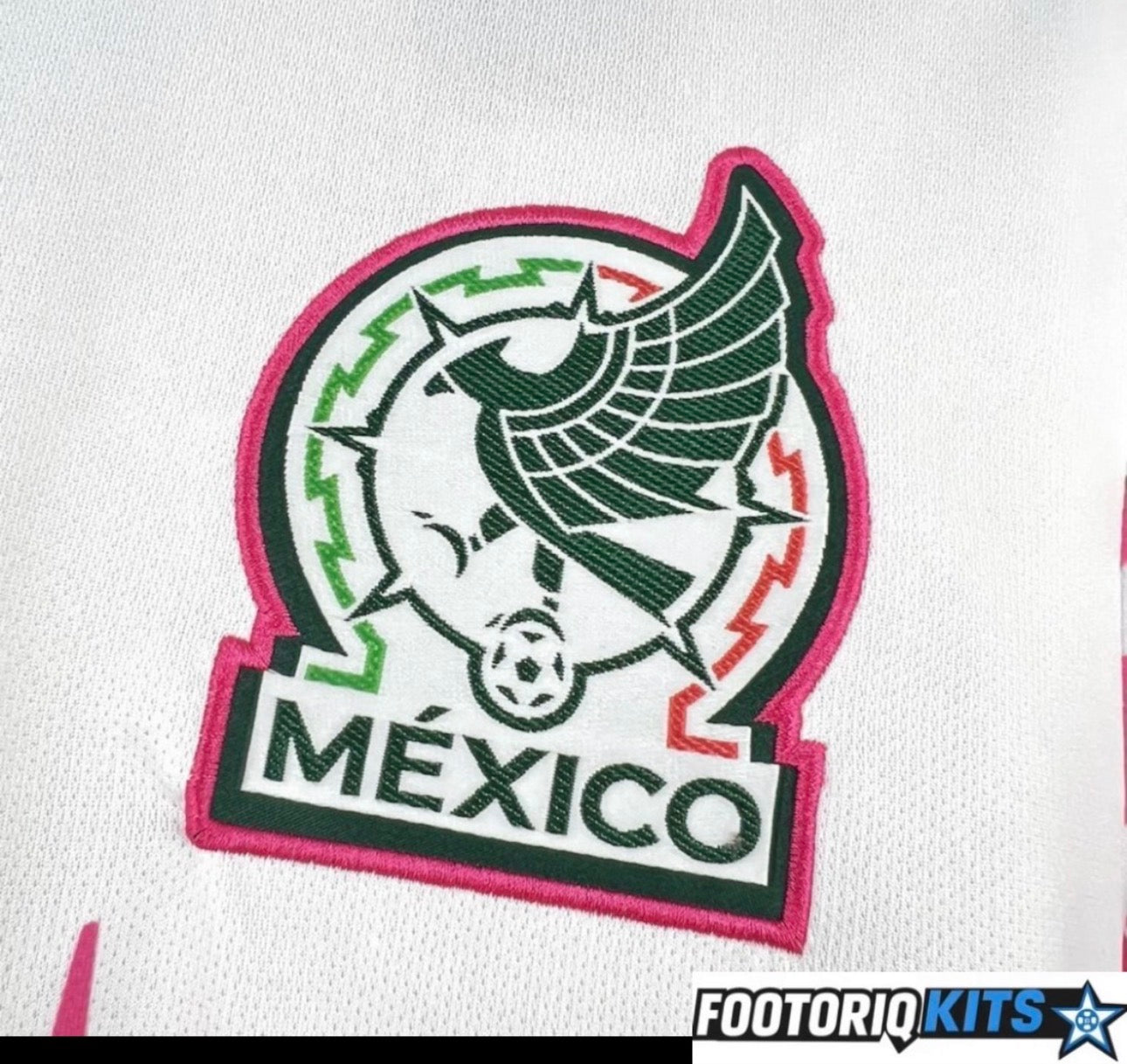 Maillot Concept Mexique Rose et Blanc 25/26