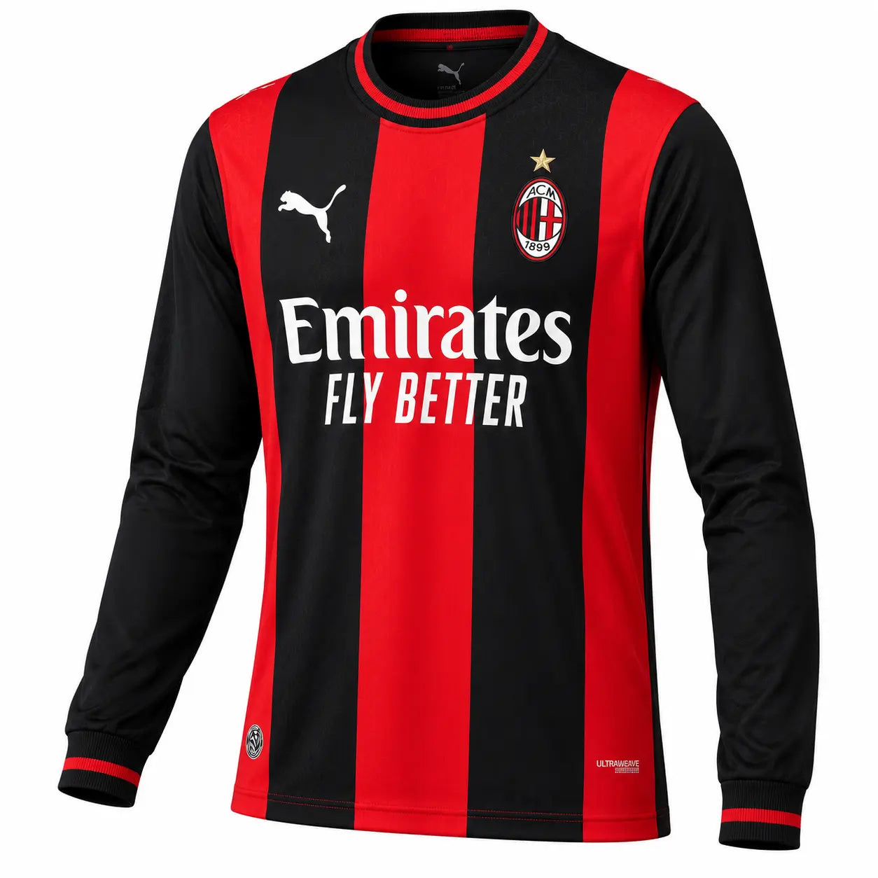 Maillot Manches Longues AC Milan Domicile 2026/27 Fábrica das Tailandesas