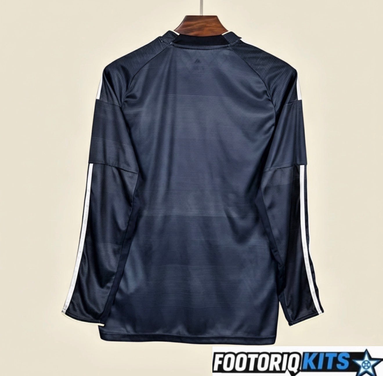 Maillot Manches Longues Real Madrid Extérieur Noir 25/26