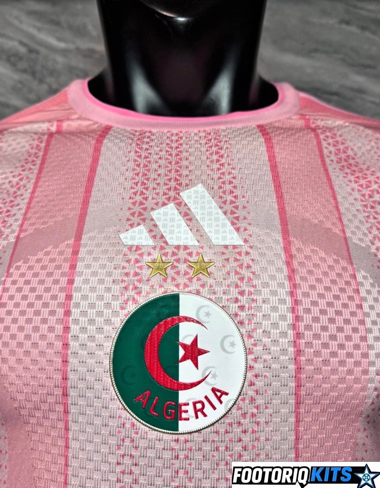 Version Joueur Maillot Algerie Concept Rose 25/26