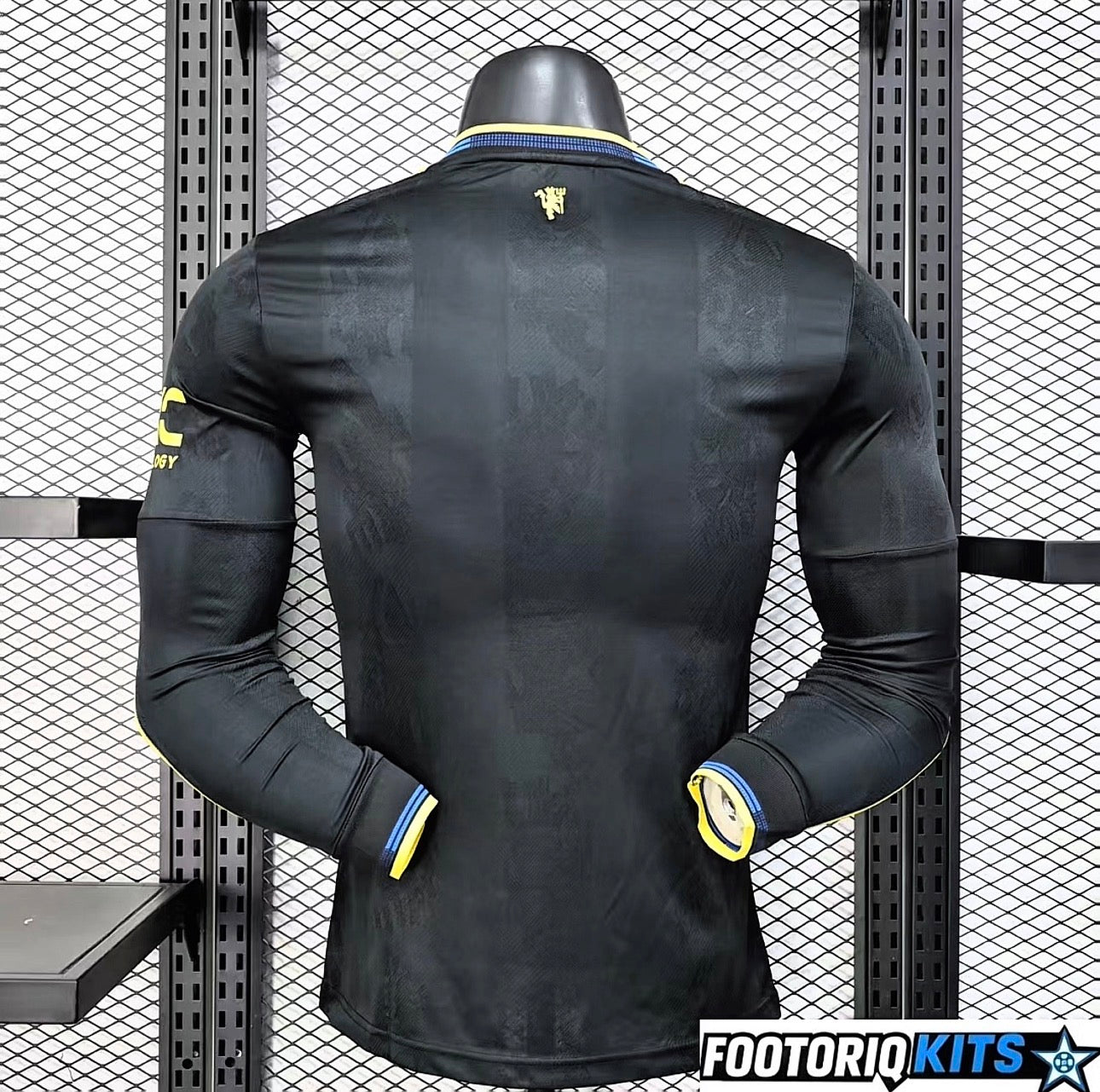 Version Joueur Maillot Manches Longues Manchester United Extérieur 25/26