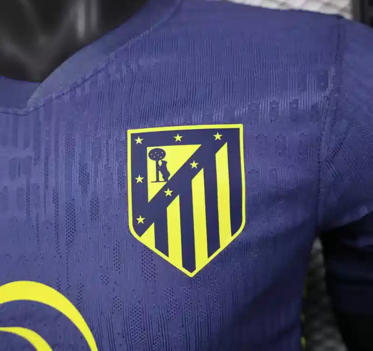 Atletico Madrid Maillot Extérieur Bleu Marine 25/26