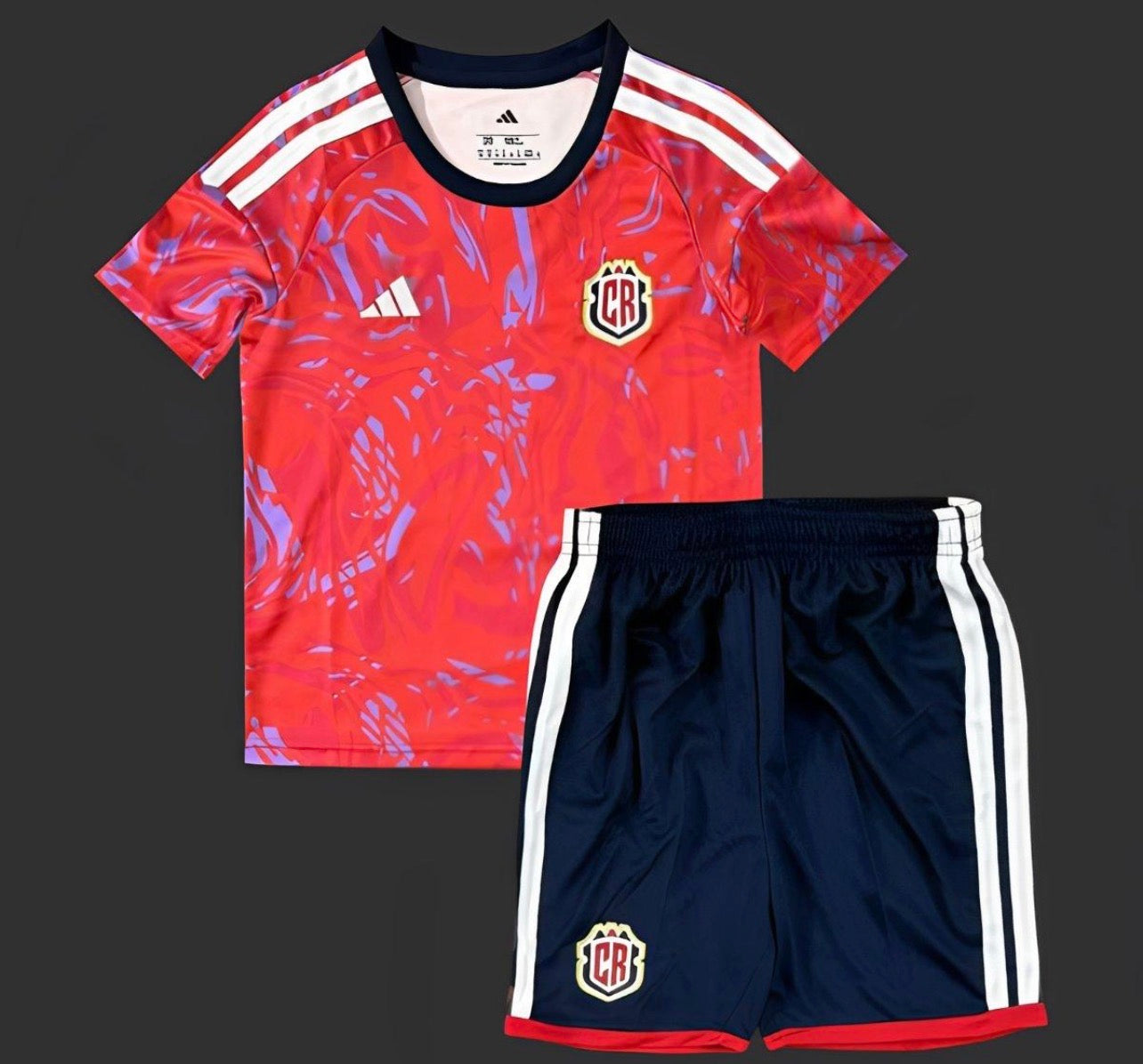 Maillot Enfant Costa Rica Domicile 2026 CDM Fábrica das Tailandesas