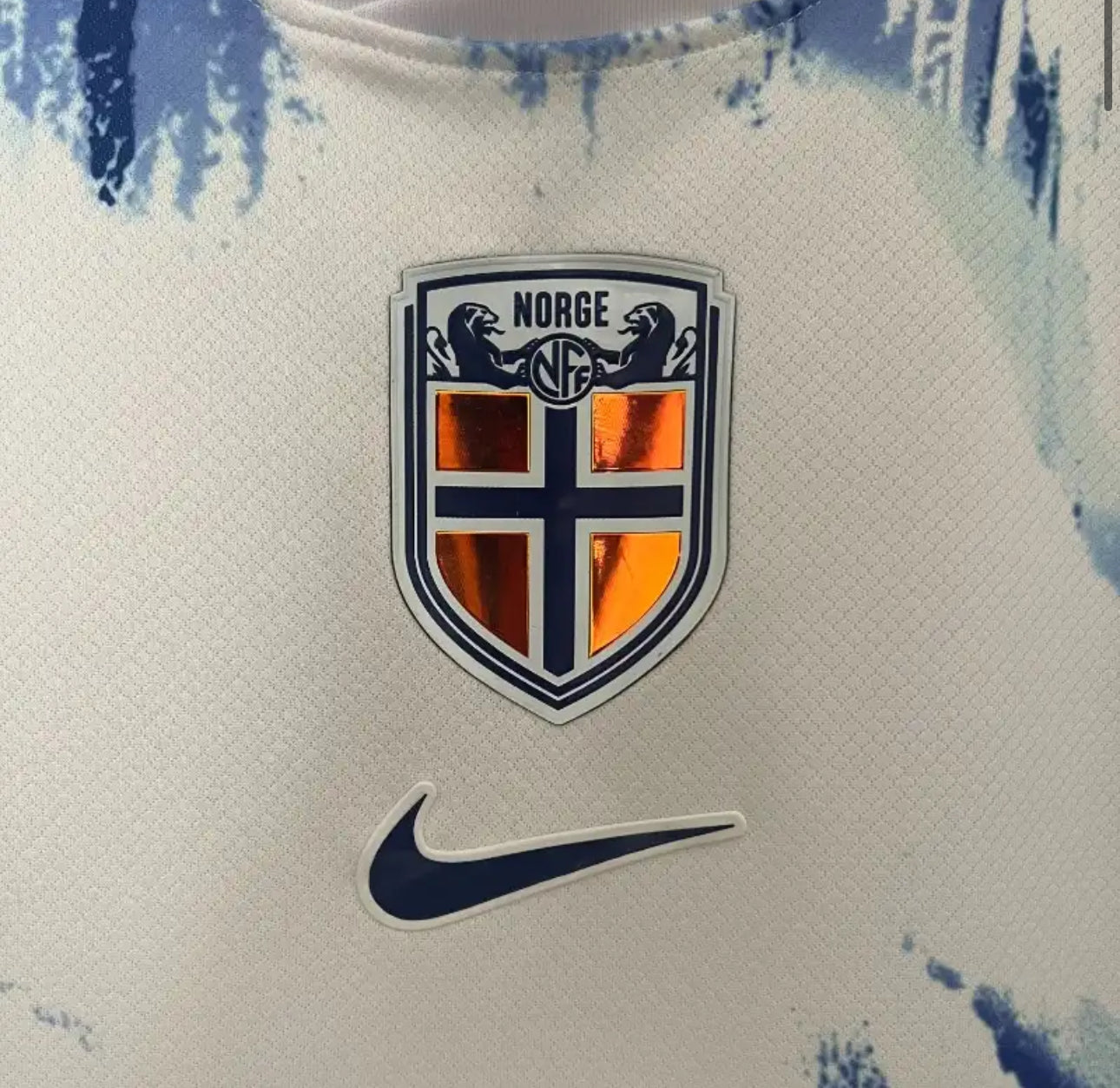 Maillot Norvège Extérieur Blanc 24/25