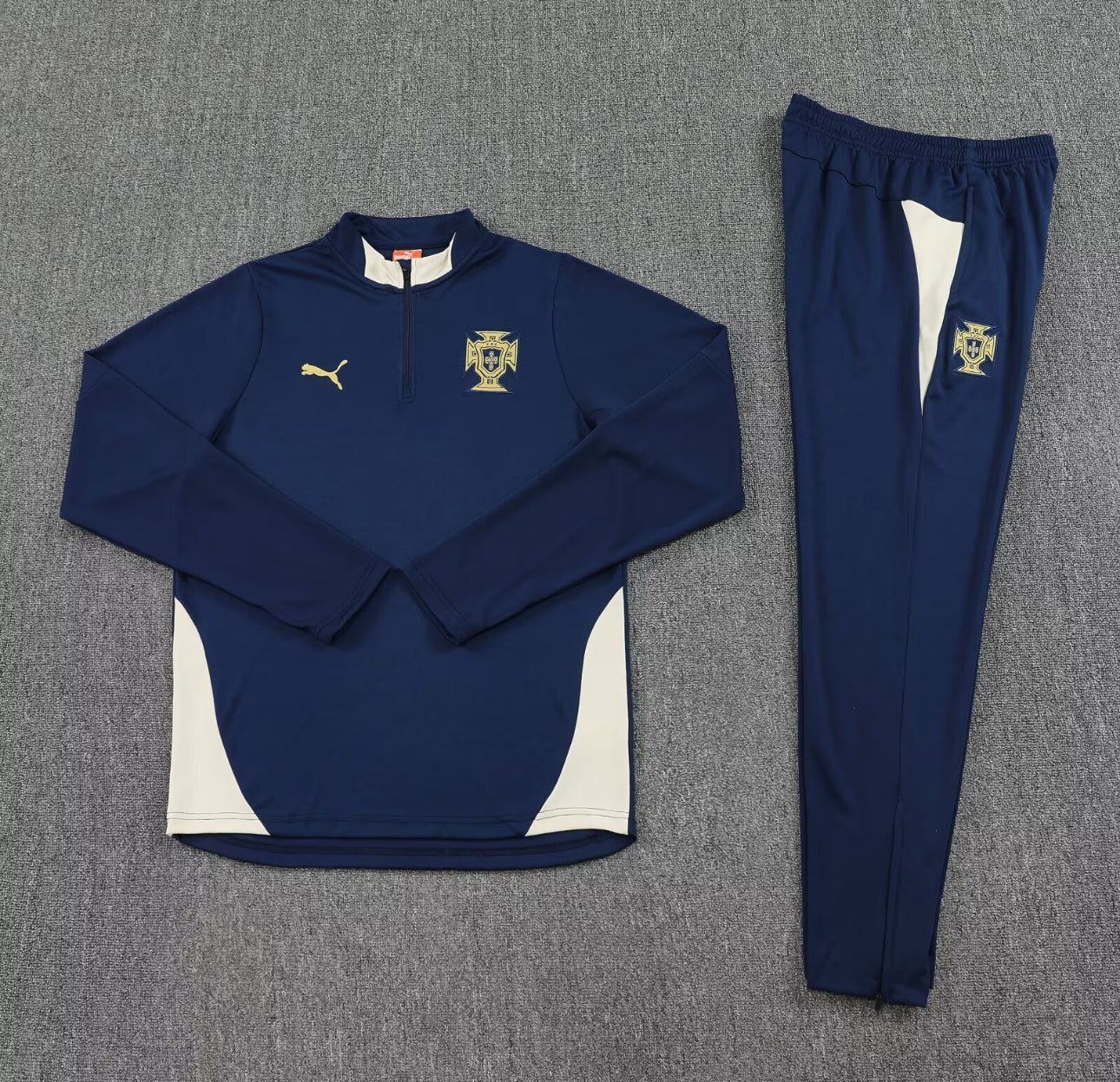 Kit Survêtement Portugal Bleu Foncé 25/26