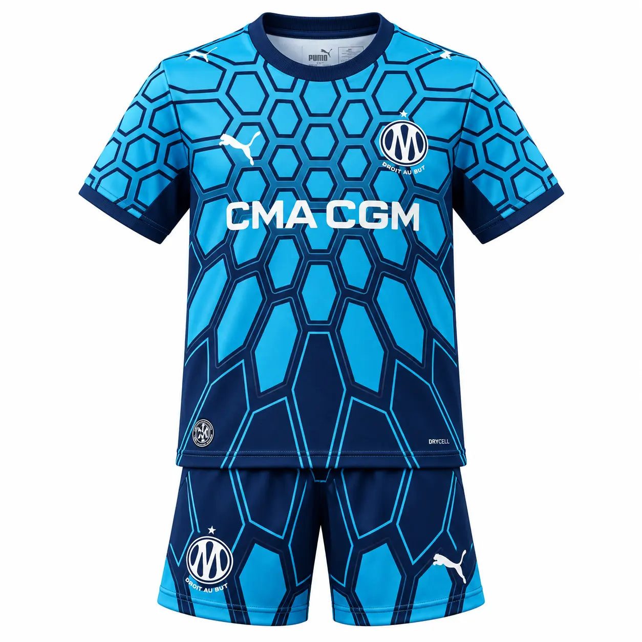 Kit Enfant OM Troisième 2026/27 Fábrica das Tailandesas