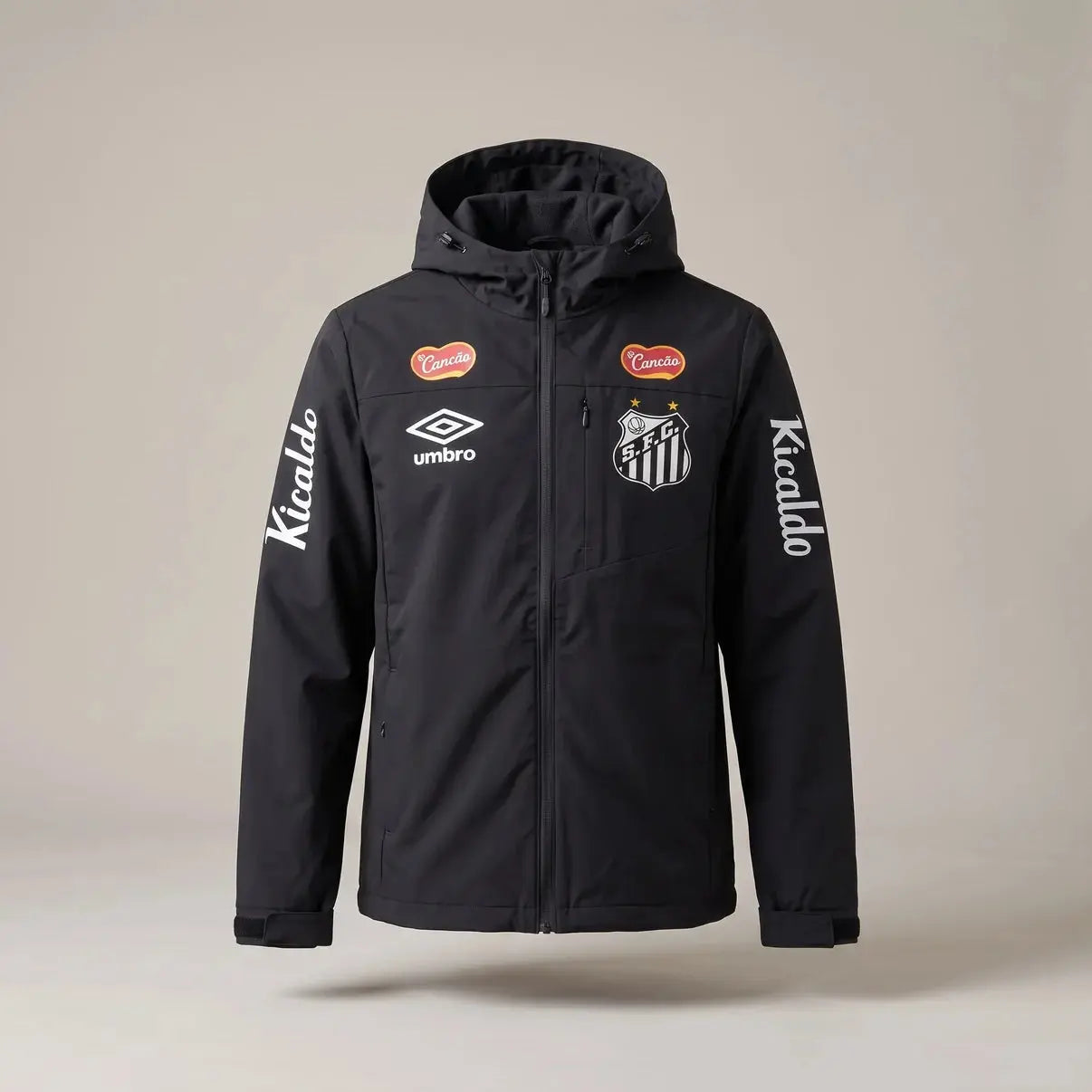 Veste Santos Noir 2026 Footoriq Kits