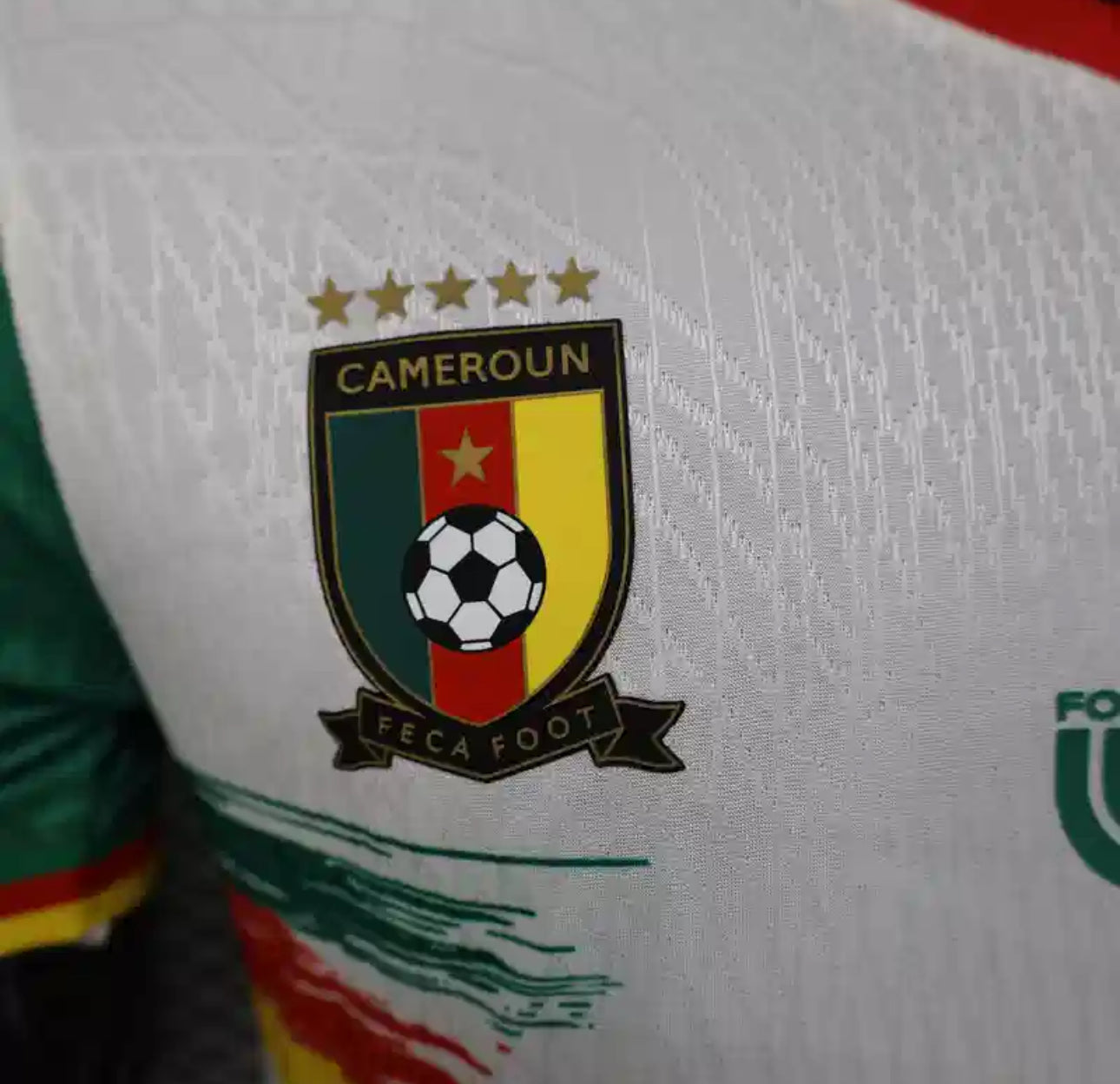 Cameroun Maillot 3rd Extérieur Blanc 2025