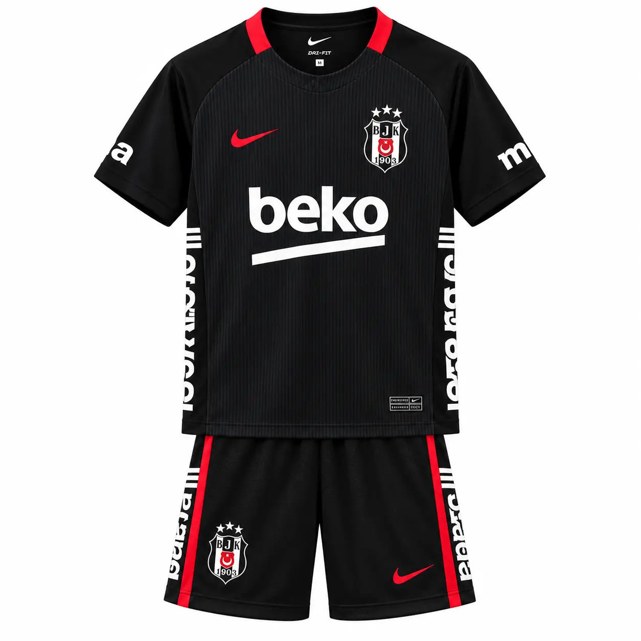 Kit Enfant Beşiktaş Extérieur 2026/27 Fábrica das Tailandesas