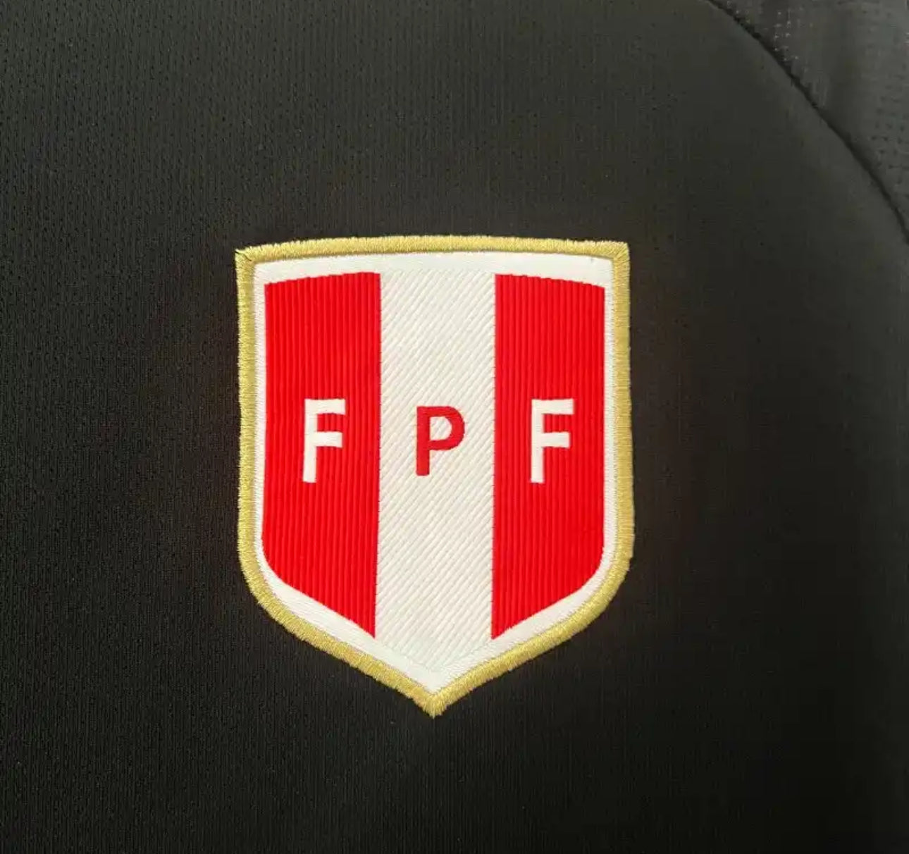 Peru Black Away Shirt 2024