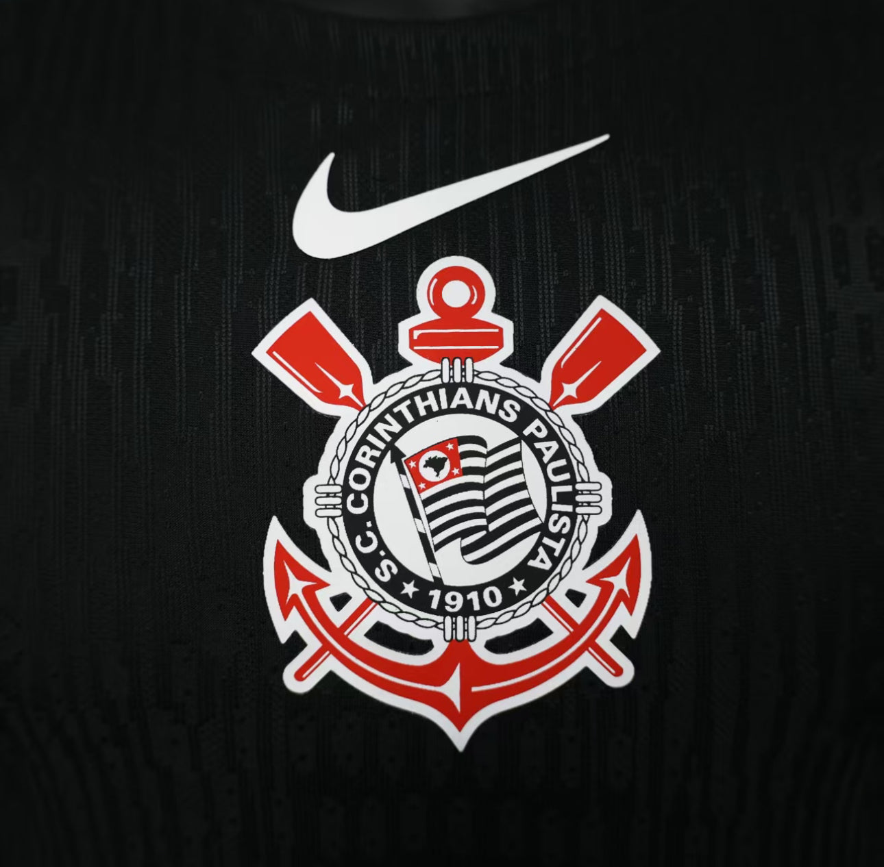 Corinthians Away Jersey Black 25/26
