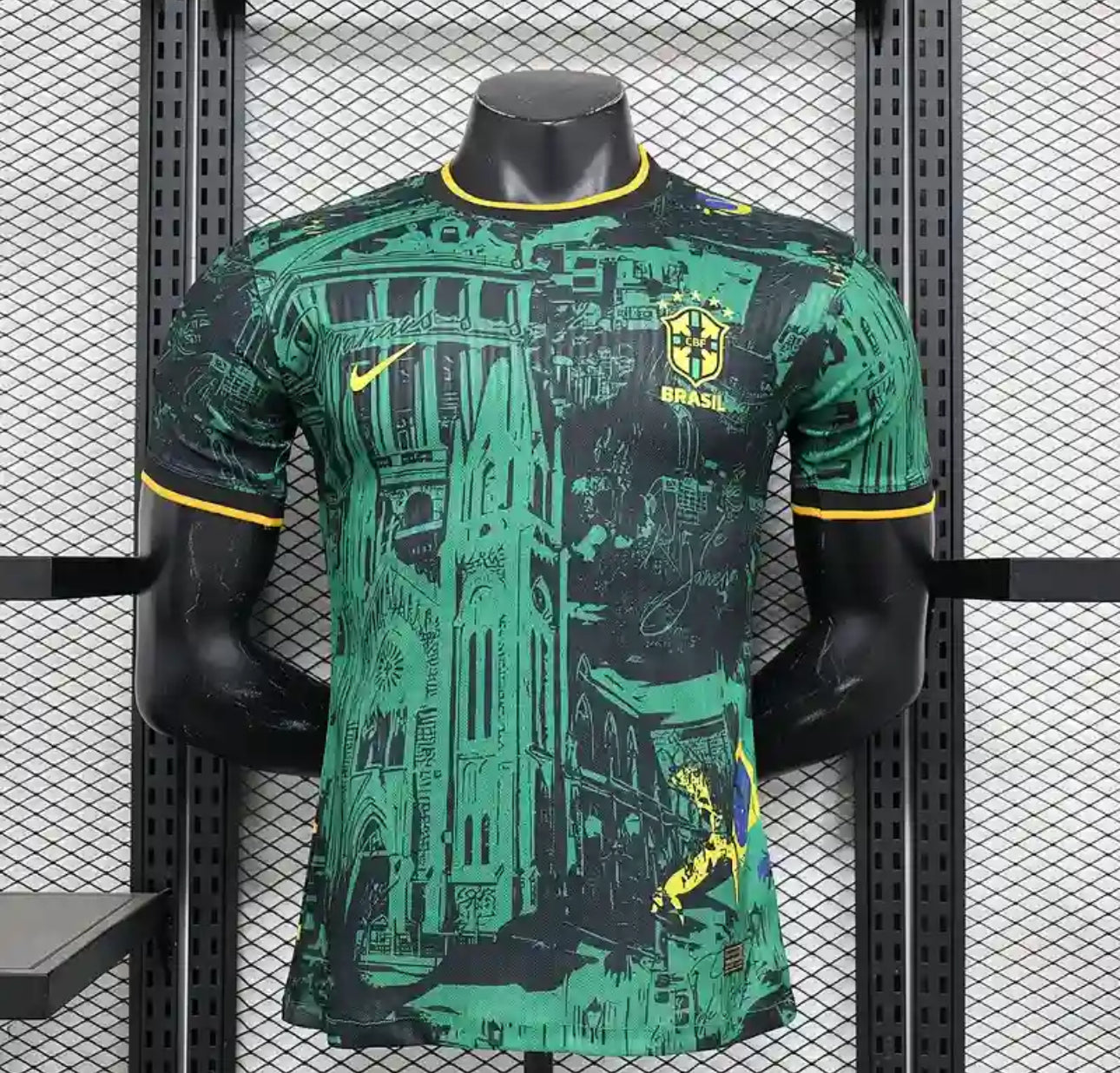 Brazil Green Concept Jersey 2024