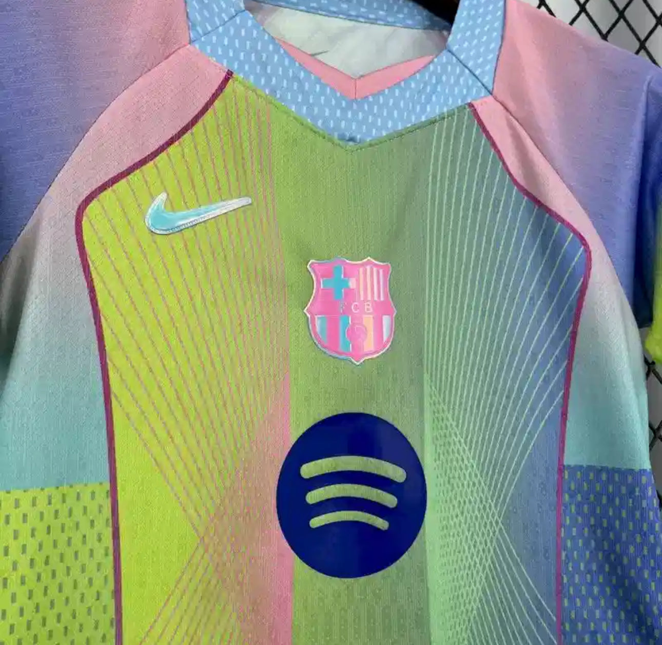 FC Barcelona Concept Grün und Lila Kinder-Set 25/26