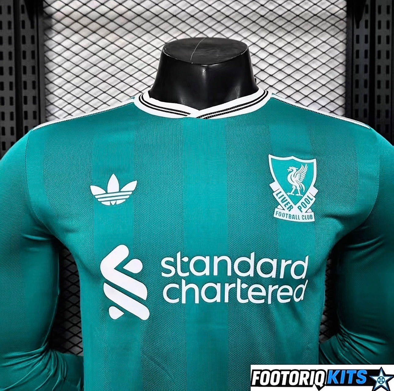 Version Joueur Maillot Manches Longues Liverpool 3rd Extérieur 25/26