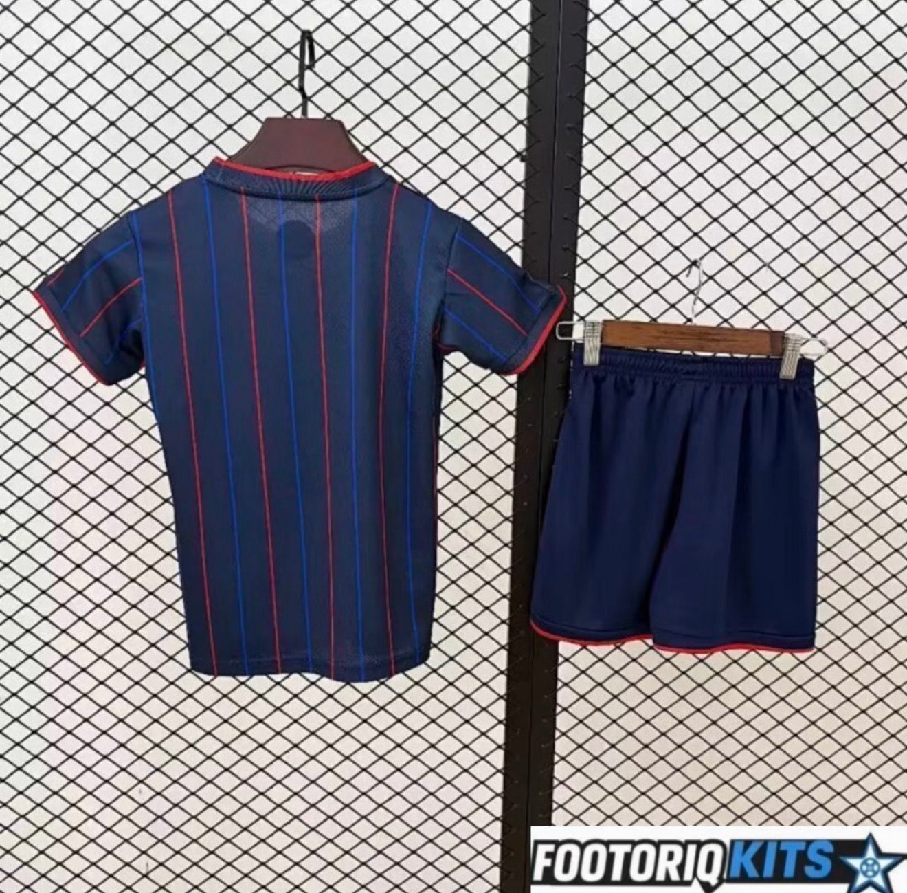 Maillot Enfant États-Unis Domicile Bleu 26/27 Coupe Du Monde Fábrica das Tailandesas