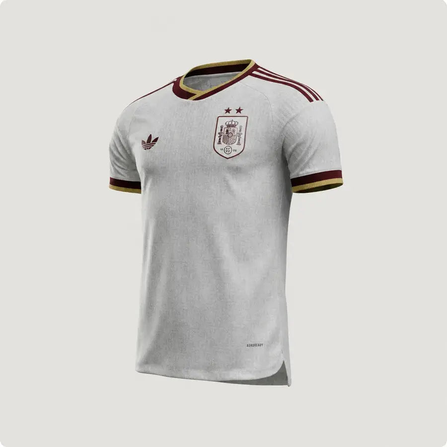 Maillot Espagne Extérieur 2 étoiles 2026 Version Player Fábrica das Tailandesas