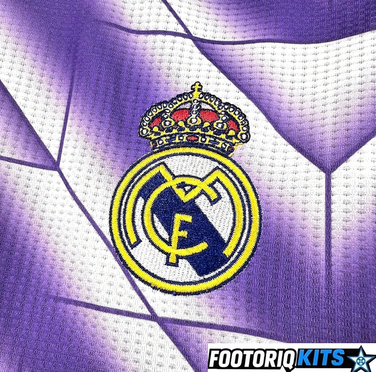 Maillot Real Madrid Blanc et Violet Spécial 25/26