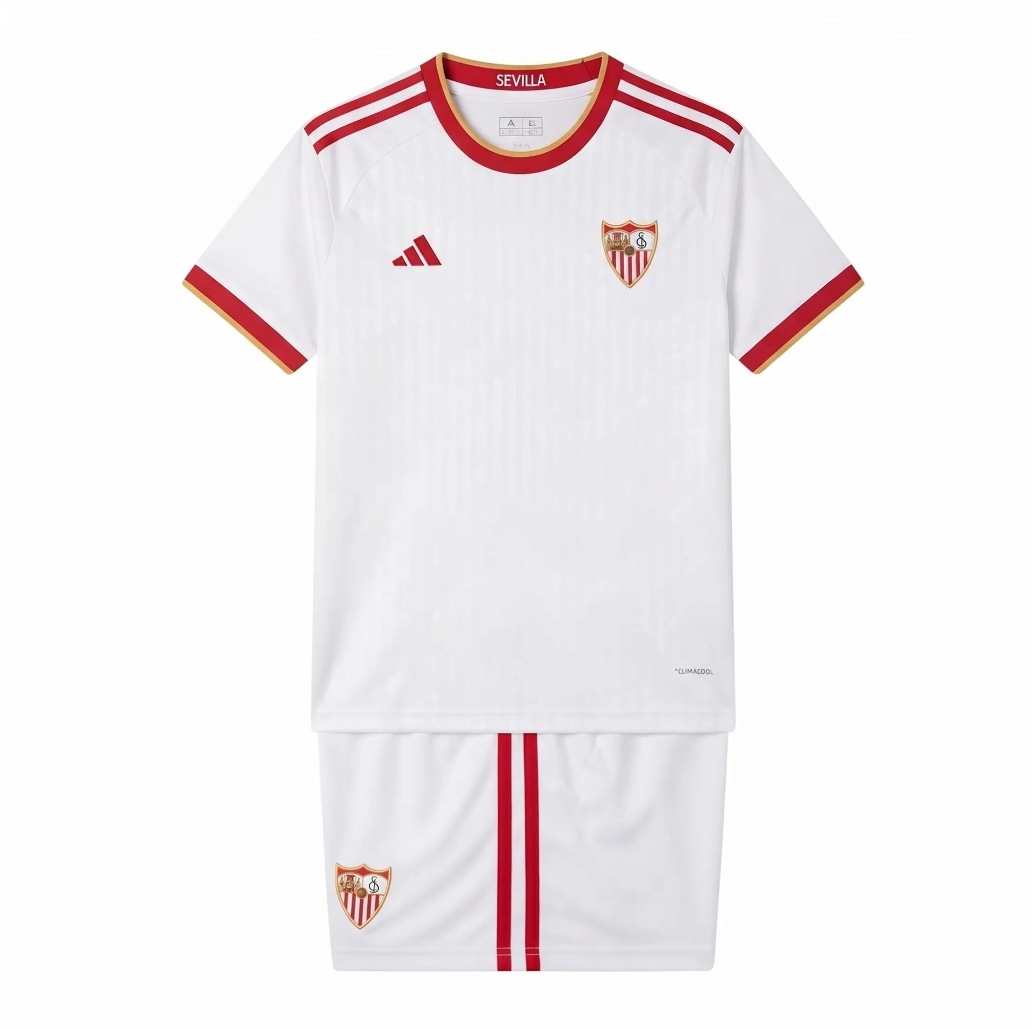 Kit Enfant Séville FC Domicile 2026/27 Fábrica das Tailandesas