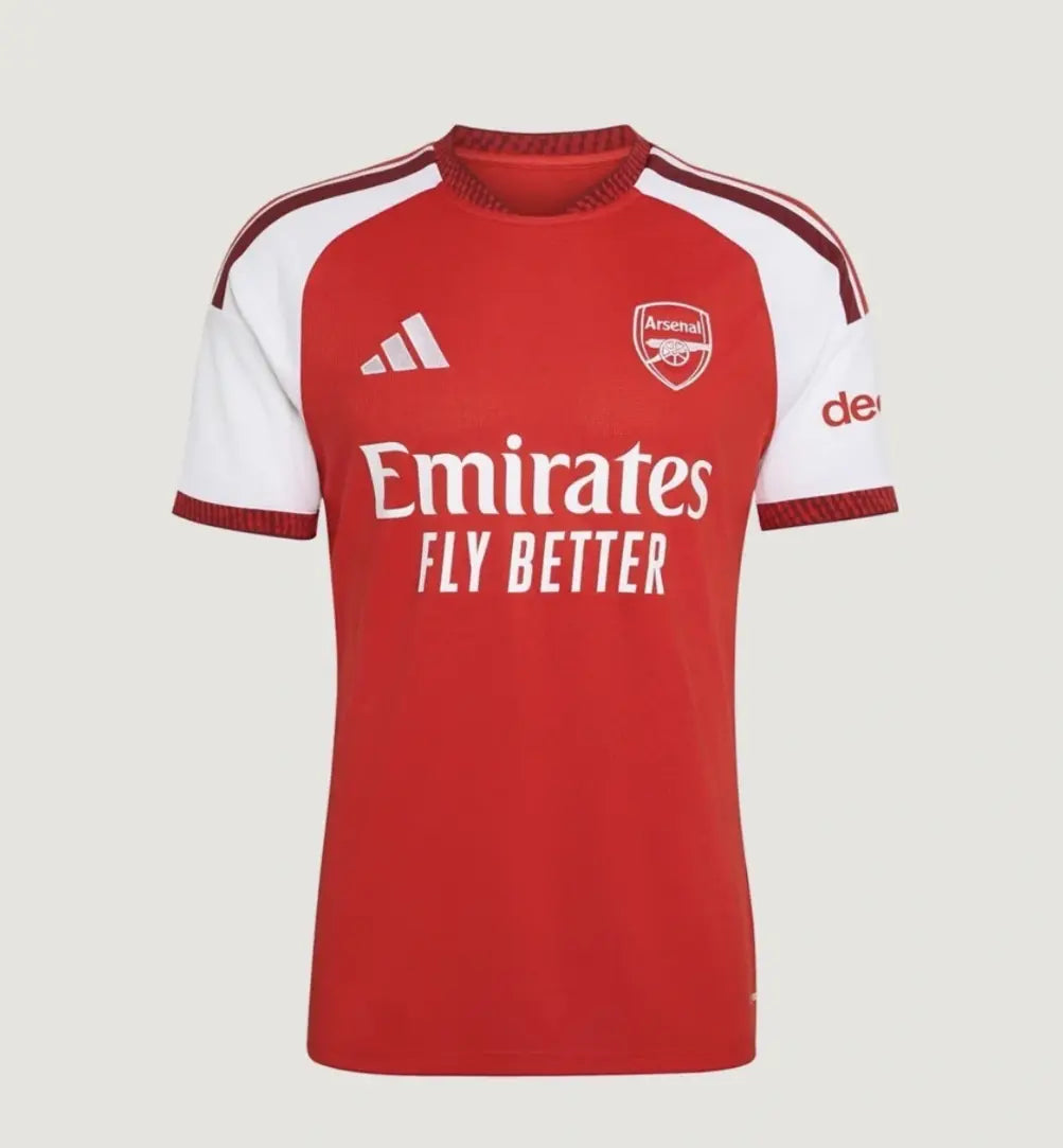 Maillot Arsenal Domicile Rouge 2026 Fábrica das Tailandesas