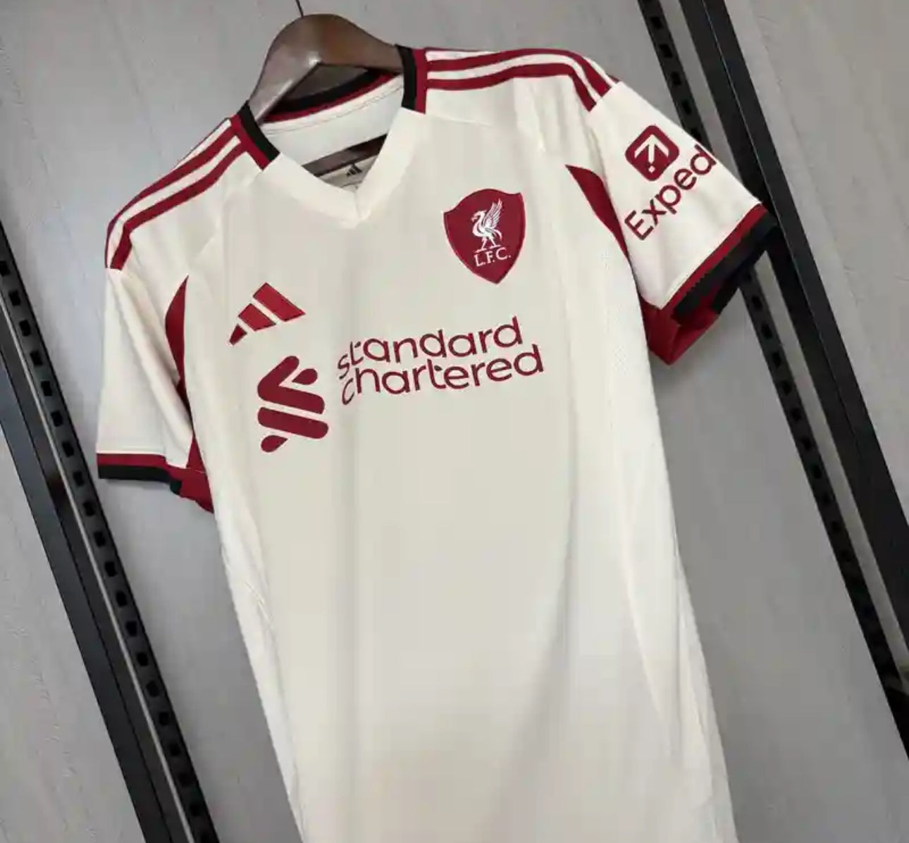 Liverpool White Away Shirt 25/26